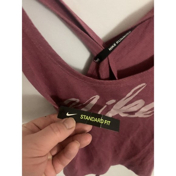 Nike Running S Women’s NWT Standard Fit Sleeveless Tank Top Racerback Workout - Picture 2 of 6